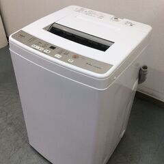 （1/31受渡済）JT8218【AQUA/アクア 6.0㎏洗濯機】美品 2020年製 AQW-S60J 家電 洗濯 簡易乾燥付