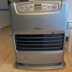 ファンヒーター　ポリタンク&電動灯油ポンプ付き