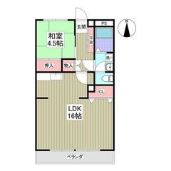 《《１LDK》》🎀前橋市🎀敷金礼金無料🎀初期費用5万円パック(仲...
