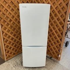 【愛品館江戸川店】TOSHIBA 153リットル2ドア冷凍冷蔵庫（2021年製）お問合せID：143-016260-007