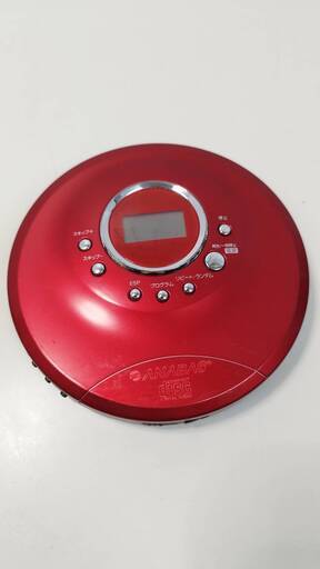 ANABAS ポータブルCDプレーヤー PCD-100 (2022年製)