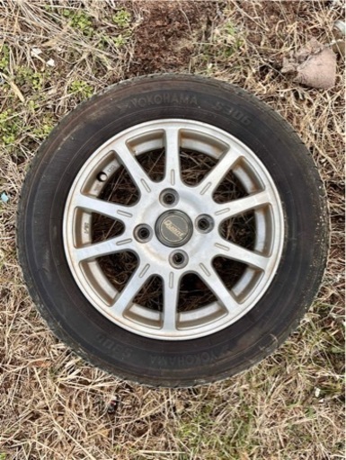 【YOKOHAMA】S306 155/65R13 73Sタイヤホイール4本セット