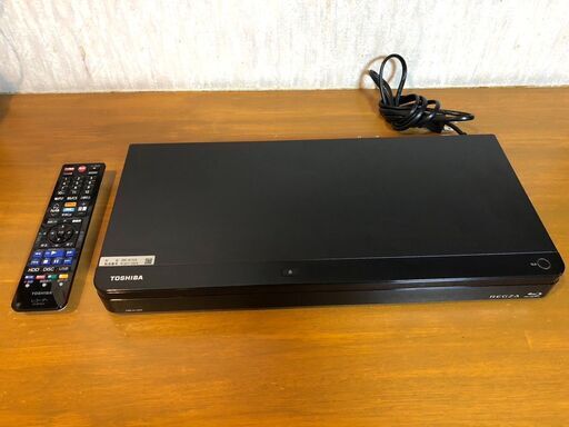 TOSHIBA　REGZA　HDDブルーレイレコーダー　1TB　レグザ　ＤＢＲ－Ｗ１００７