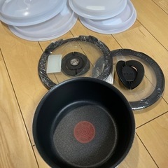 『新品未使用』T-fal  バタフライガラス蓋　シールリッド　鍋の画像