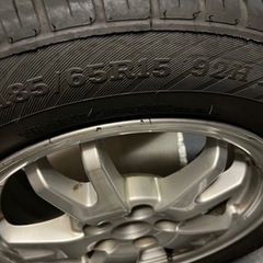 30プリウス　純正ホイール　タイヤ9分山の画像