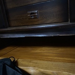 取りに来れる方！飾り棚　ガラス戸　茶箪笥の画像