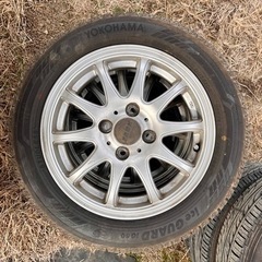 【YOKOHAMA】iceGUARD iG60 155/65R14 75Qタイヤ･ホイール4本セット