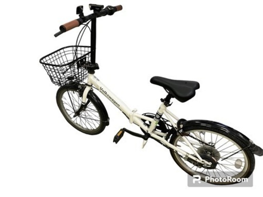訳あり自転車　フォルクスワーゲン　パンクあり　スタンド無し
