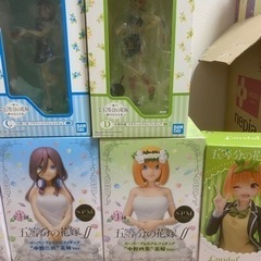 五等分の花嫁　フィギュアセットの画像