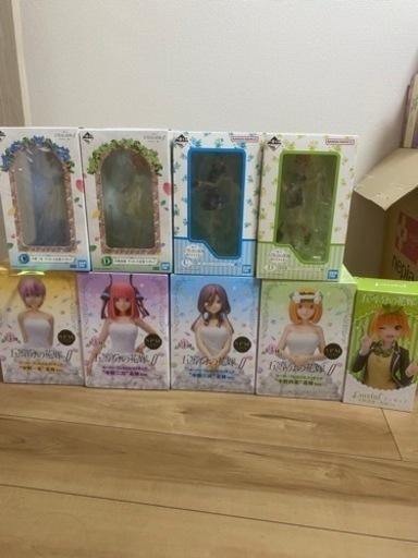 五等分の花嫁　フィギュアセット