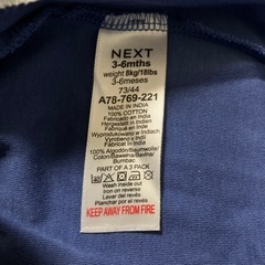 ベビー服　男の子　NEXT 3〜6ヶ月の画像