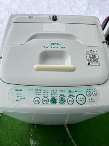 TOSHIBA 洗濯機2009年製