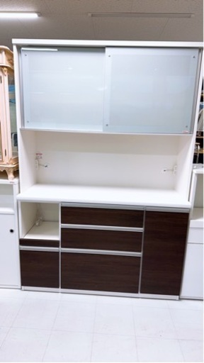 キッチンボード　食器棚　美品　熊本リサイクルショップen