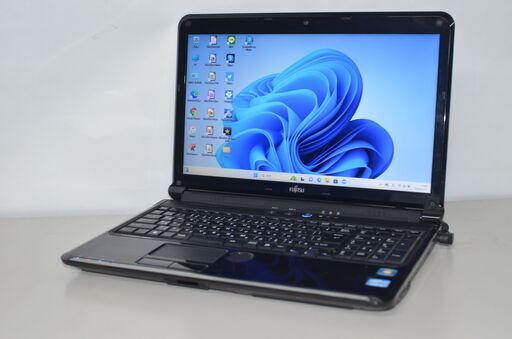 爆速SSD 大容量360G 富士通 AH55 ノートパソコン Corei5 良品ノートパソコン 富士通 AH55/GC Windows11+office core i5