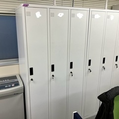 鍵付きロッカー3人用×2台【バラ売り可】