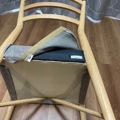 ダイニングチェア　2脚　の画像