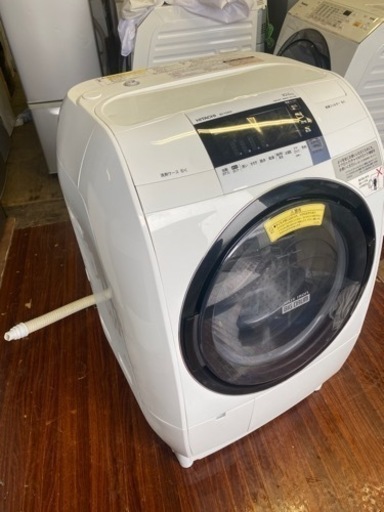 福岡市内配送設置無料　日立 HITACHI BD-V5800L W [ビッグドラム ななめ型ドラム式洗濯乾燥機（10.0kg） 左開き ピュアホワイト]