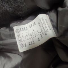 ヤマダヤ☆ジェットレーベルダウンコート［サイズ38/ライトグレー］定価約4万円の画像