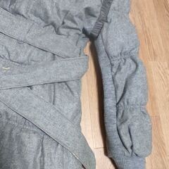 ヤマダヤ☆ジェットレーベルダウンコート［サイズ38/ライトグレー］定価約4万円の画像