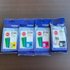 【純正】ブラザー　インクLC3135 4色セット（ブラックのみL...