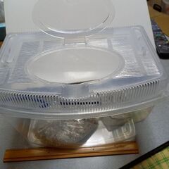 水槽&網&砂利セット。中古！の画像
