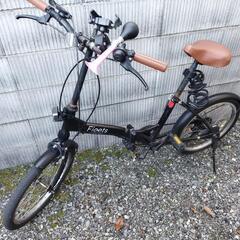 最終値下げ品！アポロ 折りたたみ自転車 黒 （兵庫県姫路市まで引き取り限定） 中古】姫路市の折りたたみ自転車を格安/激安/無料であげます