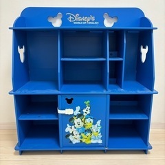 【ディズニー】World of English 収納棚