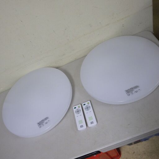 2023年製 美品 LEDｼｰﾘﾝｸﾞﾗｲﾄ 1点2200円2点4400円 残2点 配達設置対応/1カ月保証 調光6畳用昼光色 LE-Y24D6G-W4 [6畳 /昼光色 /リモコン付属]