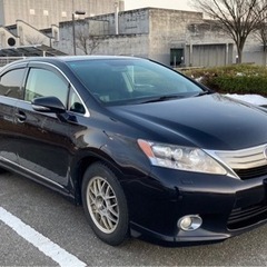 レクサス HS ハイブリッド H22年式 純正ナビ DVD 車検有りますの画像