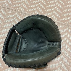 ソフトボール、キャッチャーミットの画像