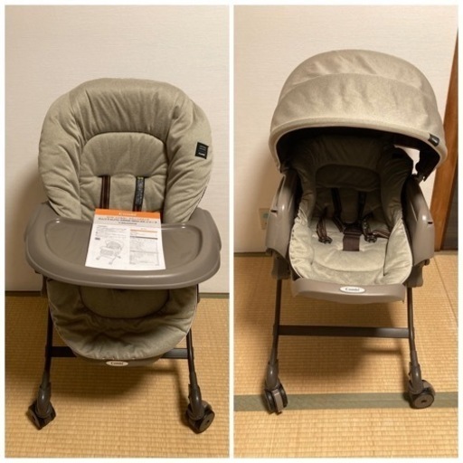 【取引終了】美品✨️Combi ハイローチェア ネムリラ AUTO SWING BEDi  EGシリーズ