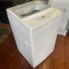 ✅ニトリ全自動洗濯機✅ ✅NTR60✅送料設置無料 ニトリ 洗濯機 縦型全自動 NTR60 (6.0kg/ホワイト) 中古 ガラス扉