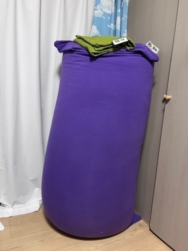 ヨギボー　マックス　MAX カバー2点付き　パープル　グリーン