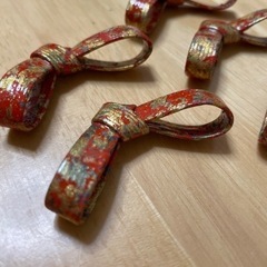 箸置き　和紙　結び　5個セットの画像