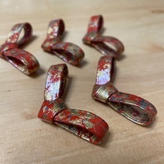 箸置き　和紙　結び　5個セット