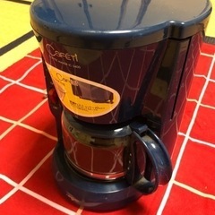 コーヒーメーカー　数回使用の美品