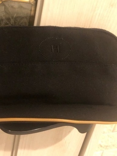 エルメス　ポリードポーチ　黒