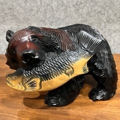 木彫りの熊② 高級品？の画像
