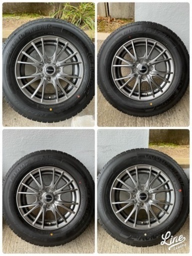 お取引決まりました！14インチ　スタッドレスタイヤ・ホイール185/70R14  ４本セット