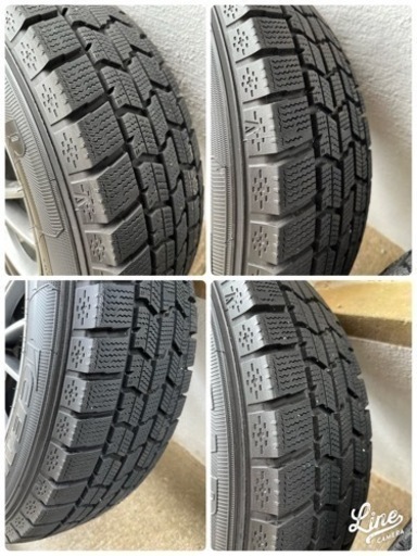 お取引決まりました！14インチ　スタッドレスタイヤ・ホイール185/70R14  ４本セット
