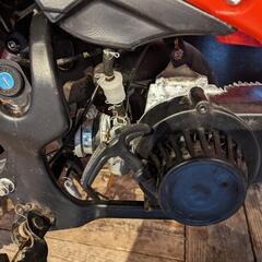 未使用　サビ有り　ポケバイ　モトクロス　子供用バイクの画像