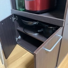 【決定、終了】ニトリ オーブンレンジ台 中古品の画像
