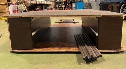 ハイエース キャンピングキット キャンパーキット アウトドア テーブル 自作DIY