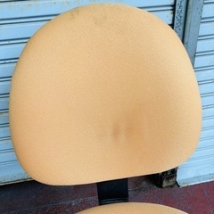 サンワサプライ OAチェア デスクチェア イエロー  パソコンチェアの画像