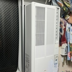 窓用ルームエアコン窓枠付き KOIZUMI KAW-1612