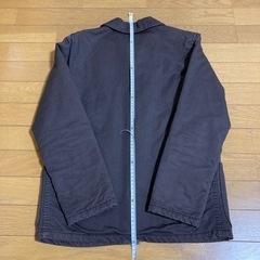 子供服150、ジャンパー、コート、春秋物、レディース、子供服、ブラウン、中古の画像