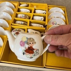 トーイ　チャイナ　ティー　セット　茶器　アンティーク　レトロの画像