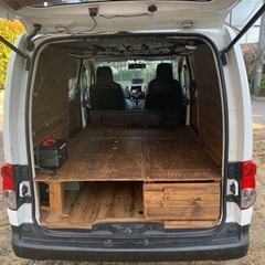 日産　NV200 バネットバン　バンライフ
