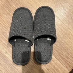 無印良品　MUJI  室内スリッパ　洗える左右のないスリッパの画像
