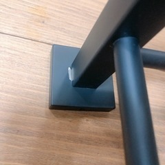 未使用　高品質　2層バスタオルラック ダブルタオルラック タオル壁掛け　マットブラックの画像
